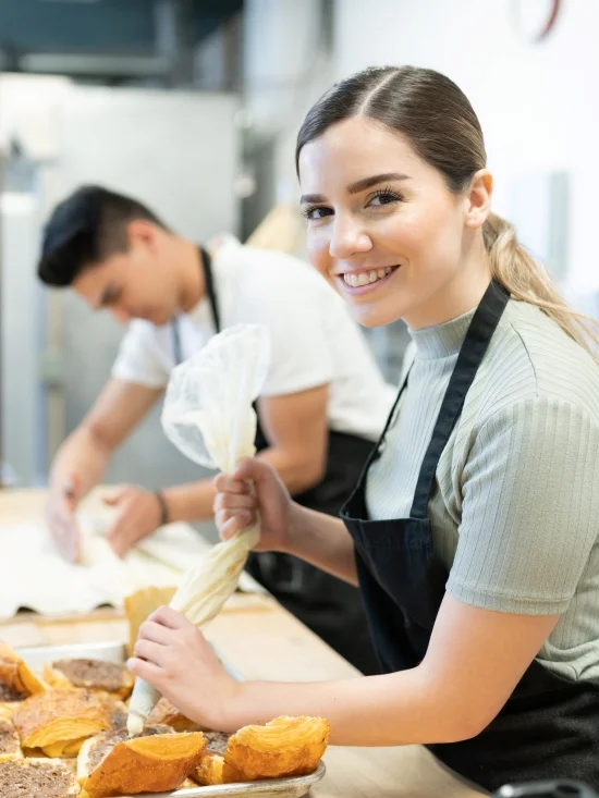 chef in kitchen